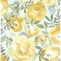 Nuwallpaper Peachy Keen Yellow Peel & Stick Wallpaper NU3036